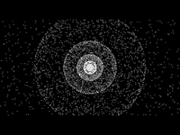 endless flight through a spherical universe
